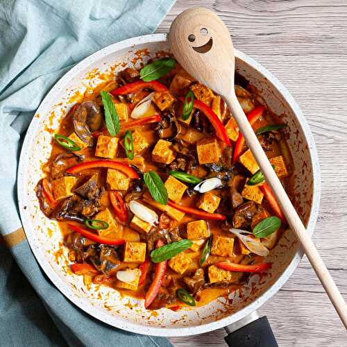 Easy Thai Red Curry with Tofu