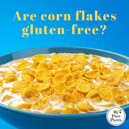 Are corn flakes gluten-free? (incl. 13 GF cereal brands) - My Pure Plants