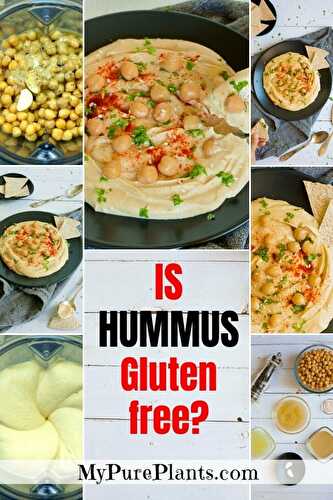 Is hummus gluten-free? + GF brand list - My Pure Plants