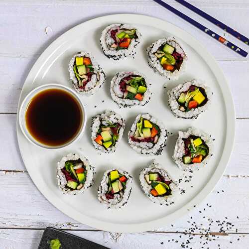 Easy Sushi without Fish (or Seafood)