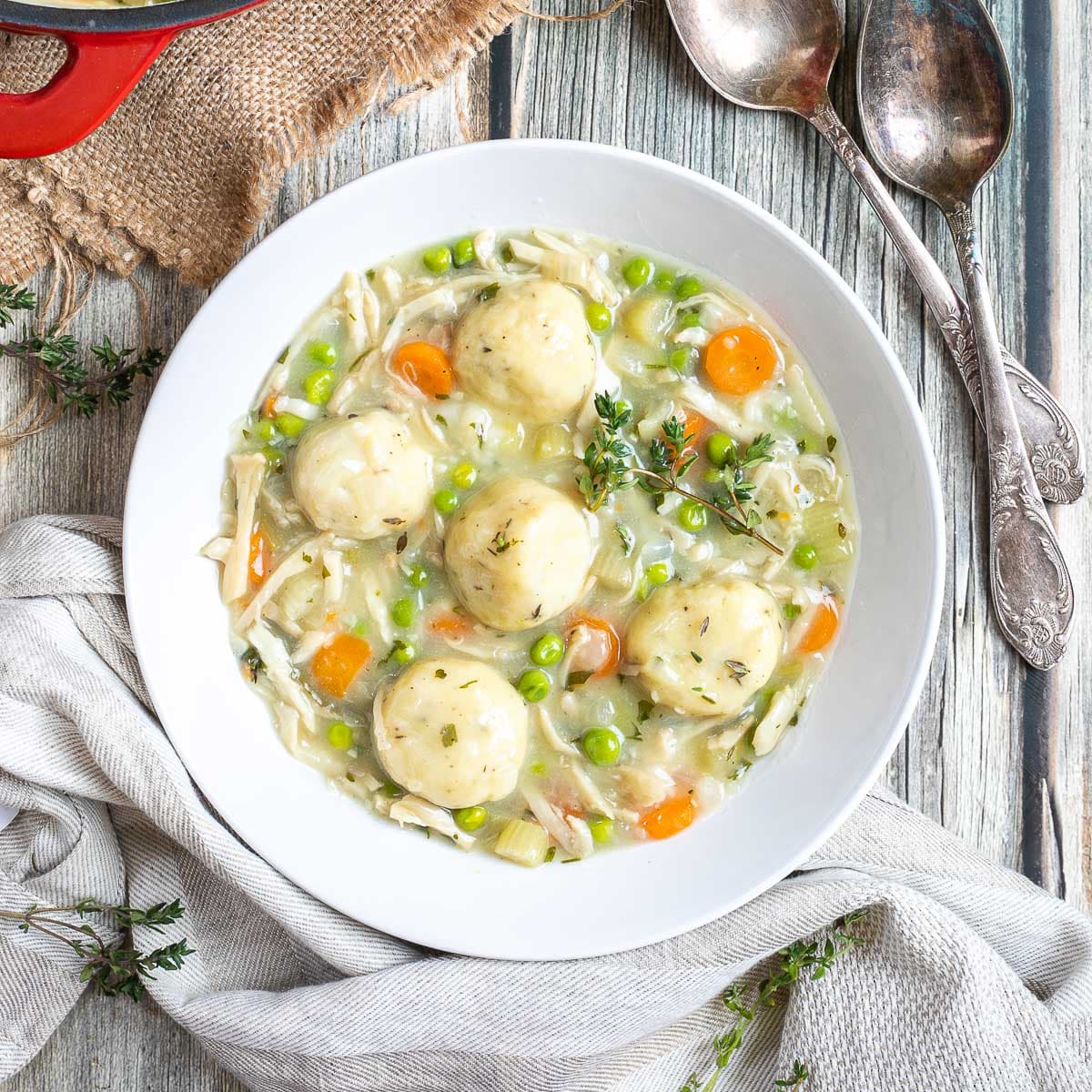 Vegan Chicken and Dumplings