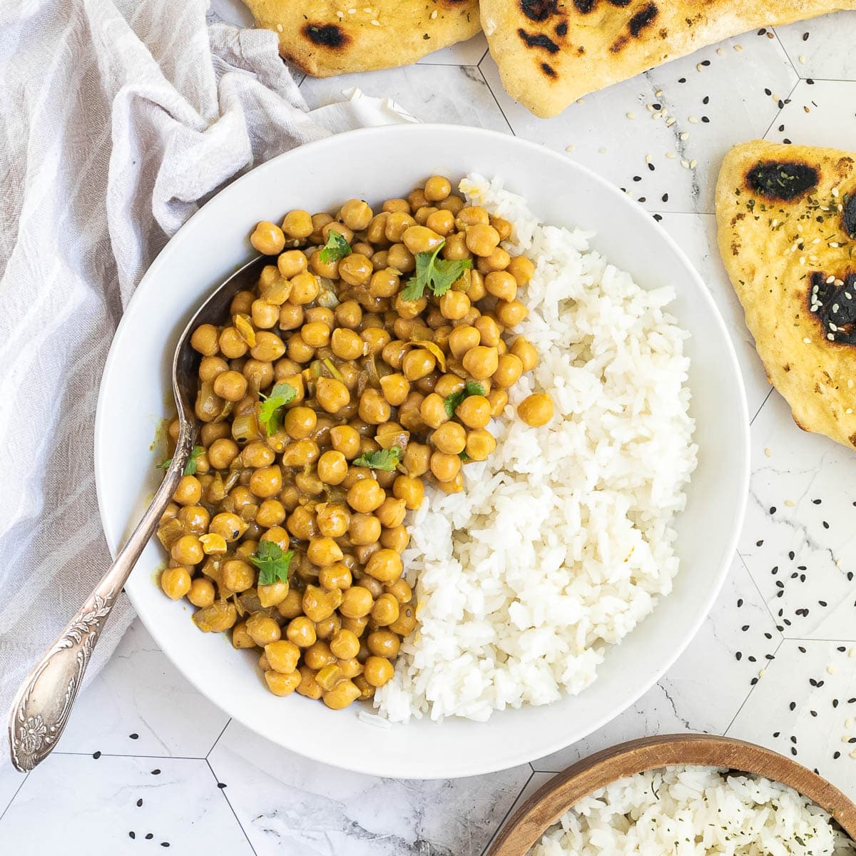 Chickpea Korma (25 Mins)