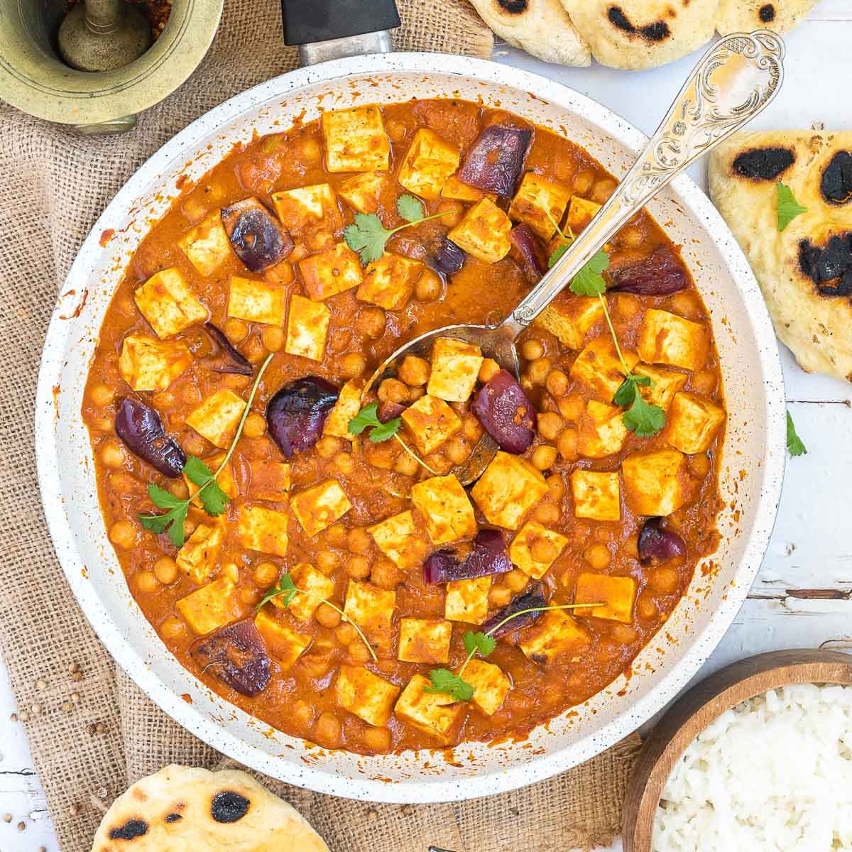 Chickpea Tofu Curry