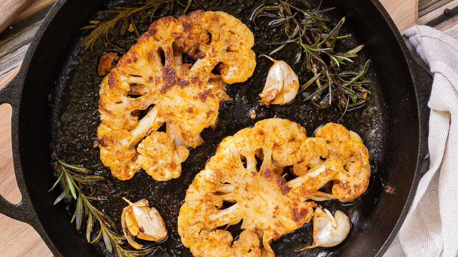 The Best Thing that can happen to a Cauliflower: Steak in 20 minutes!