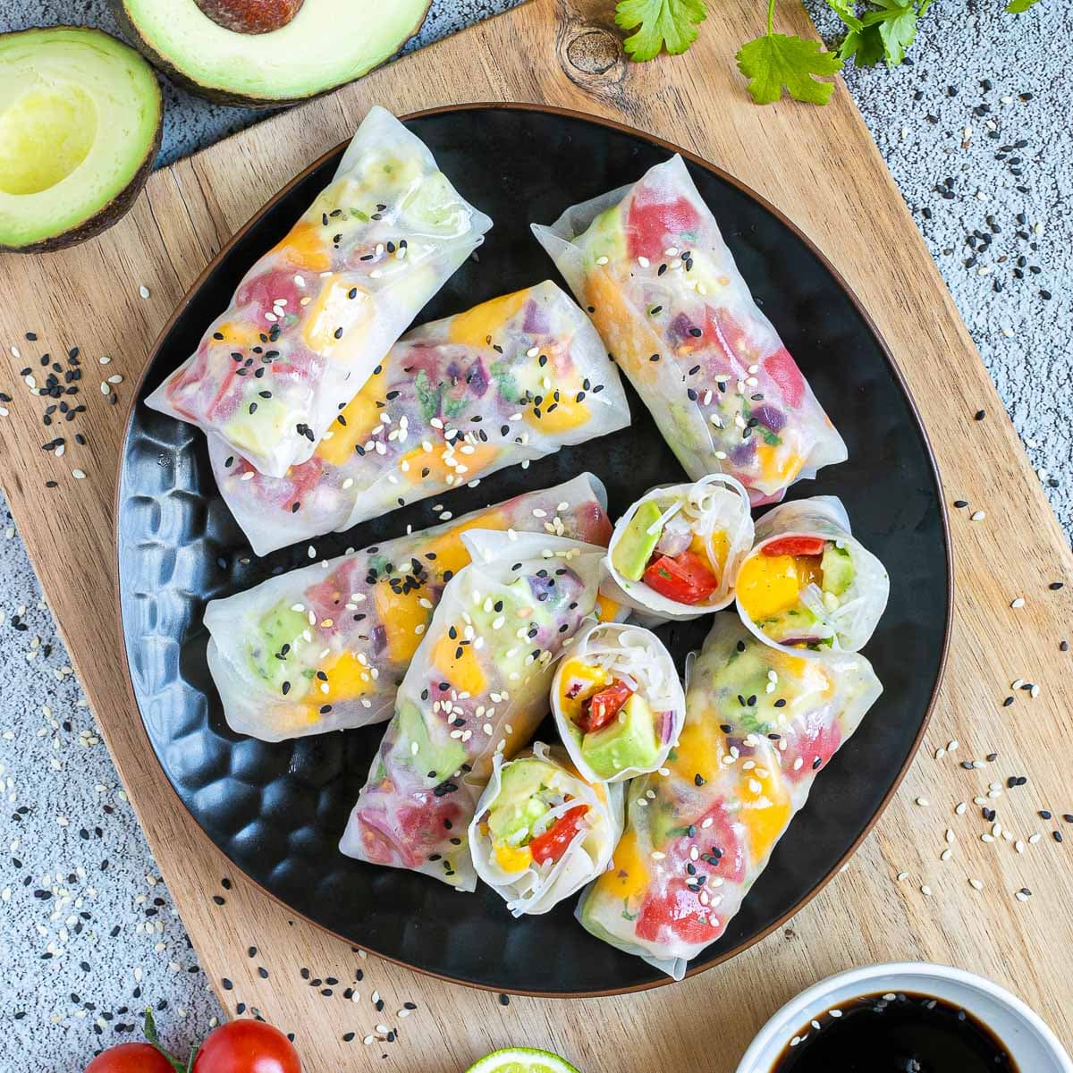 Avocado Spring Rolls