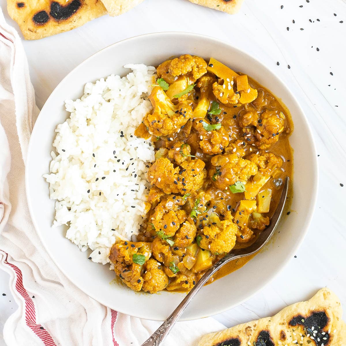 Cauliflower Korma in 30 Mins!