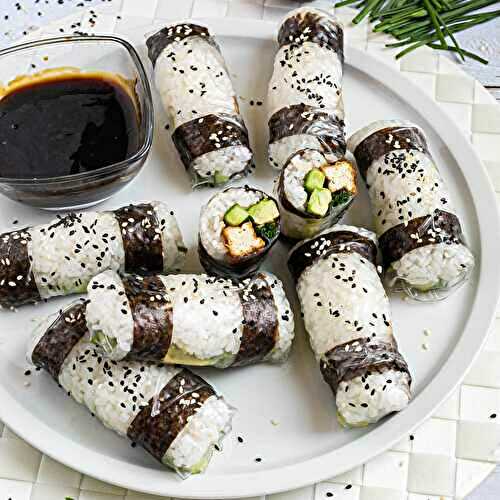 Sushi Spring Rolls