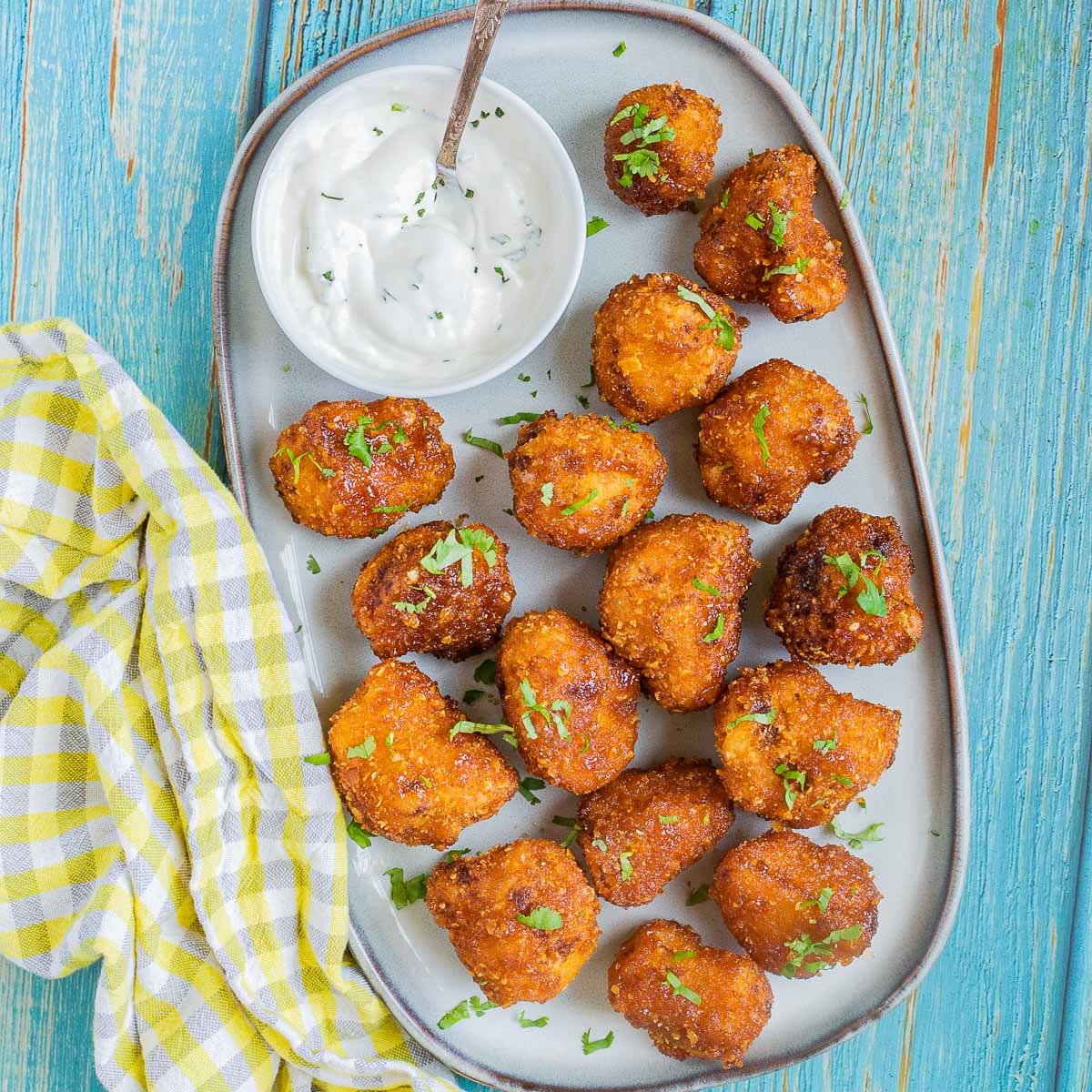 Vegan Buffalo Cauliflower