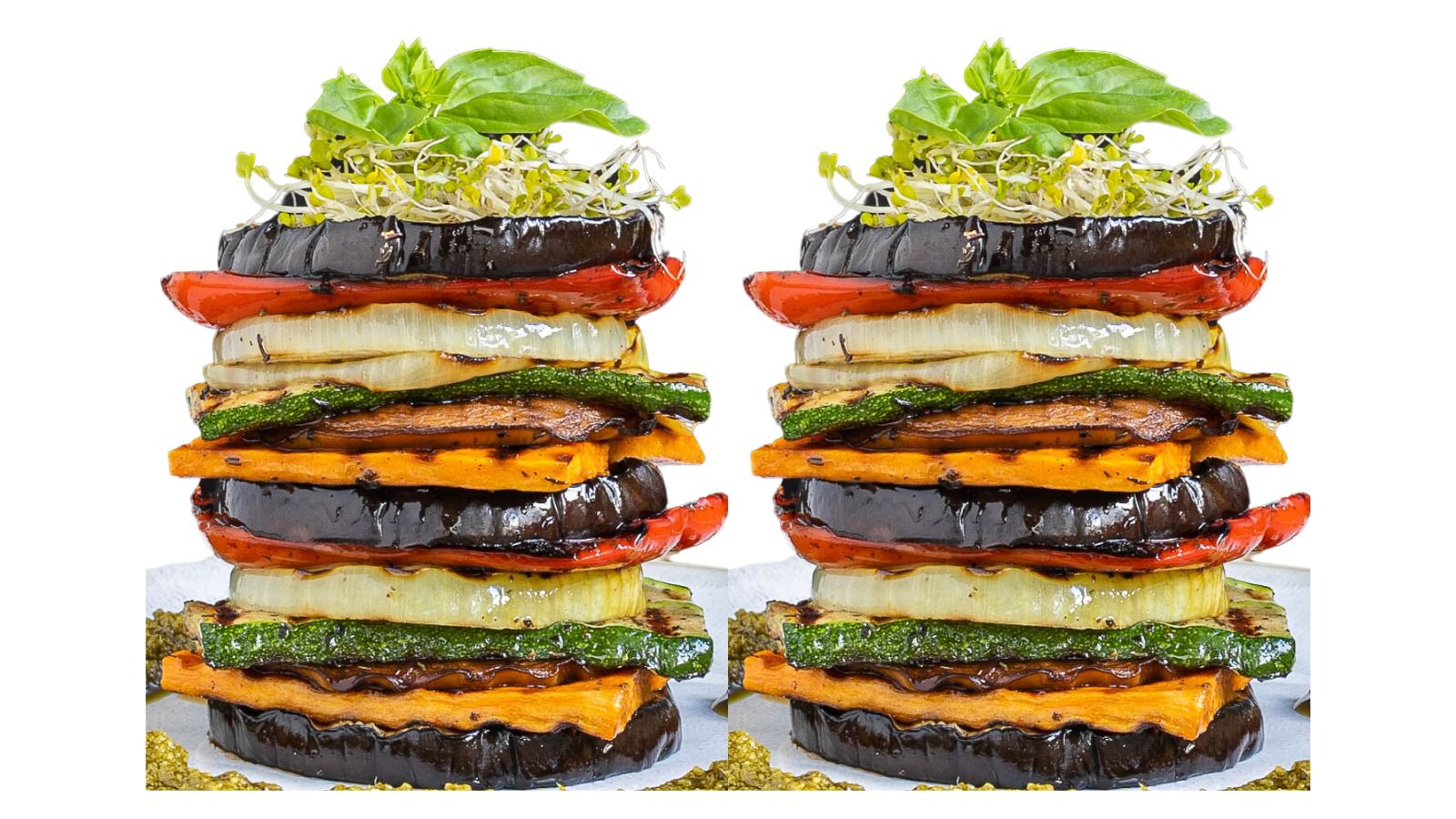 Reigning Supreme at Summer BBQs: Grilled Vegetable Napoleon, the Majestic Side Dish