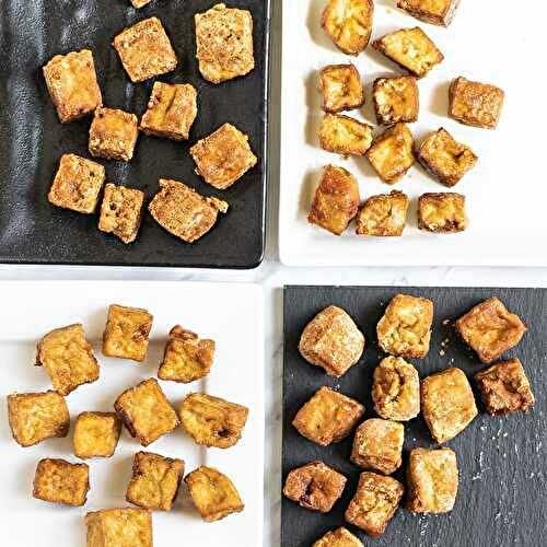 Crispy Tofu (4 Ways Tested!)
