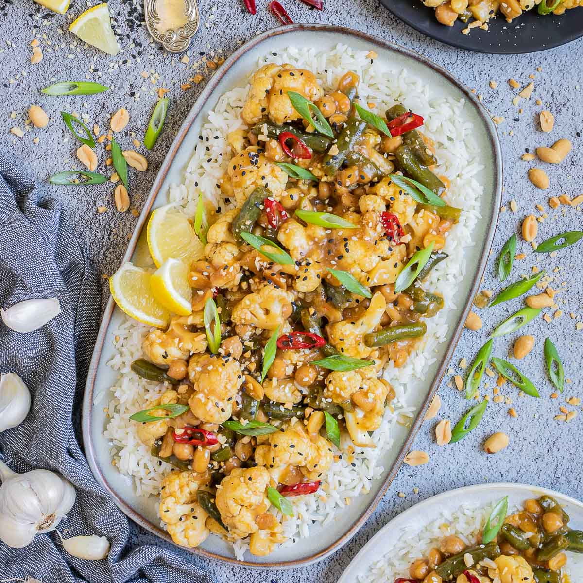 Kung Pao Cauliflower