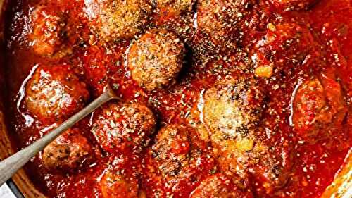 20 Best Homemade Meatball Recipes