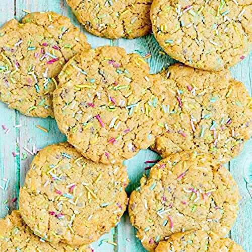 Vegan Funfetti Cookies