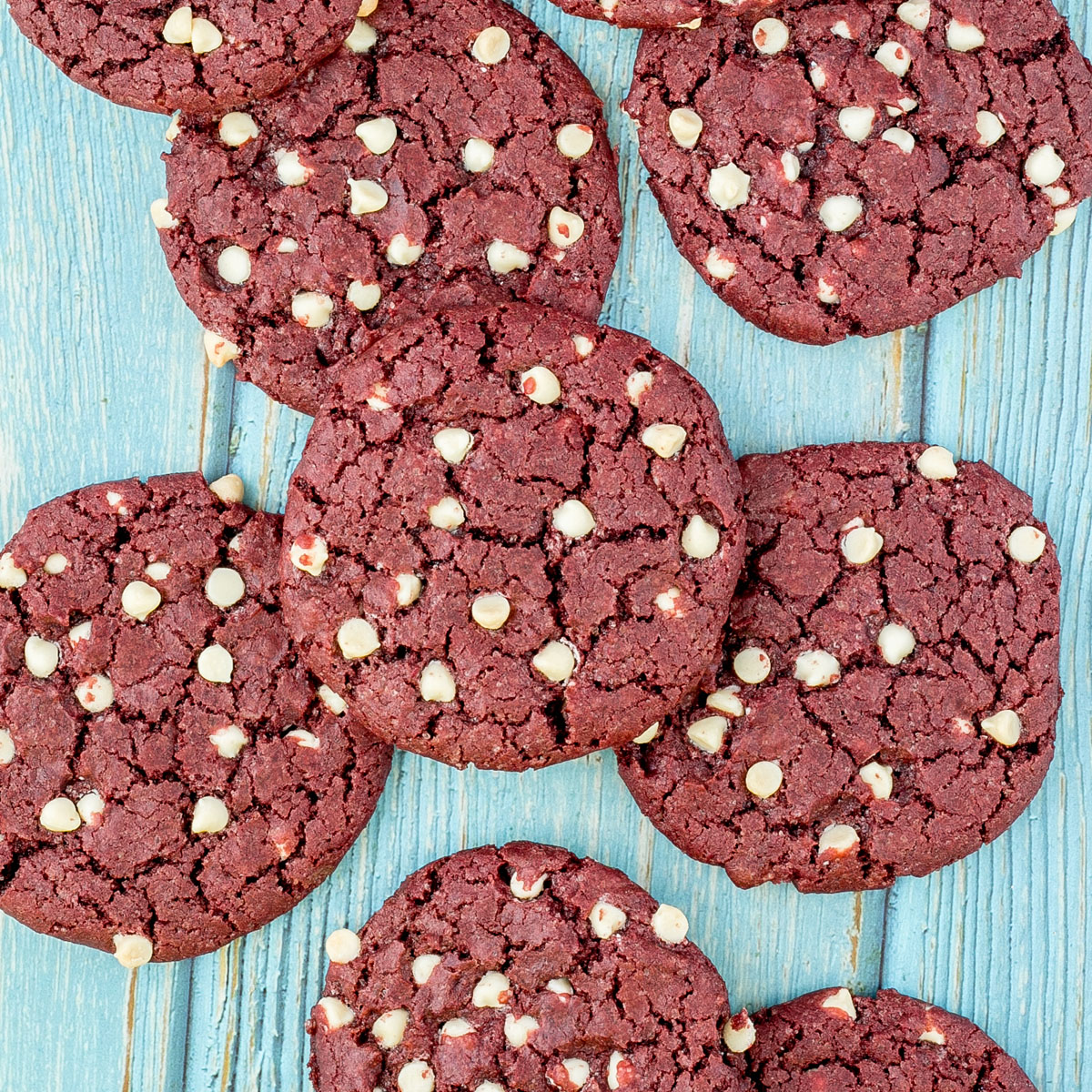 Vegan Red Velvet Cookies