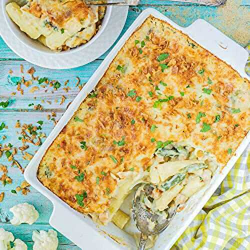 Vegan Cauliflower Mac and Cheese