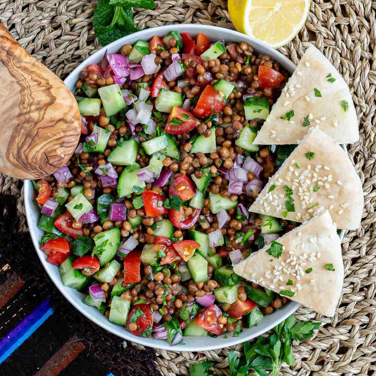 Lentil Tabbouleh