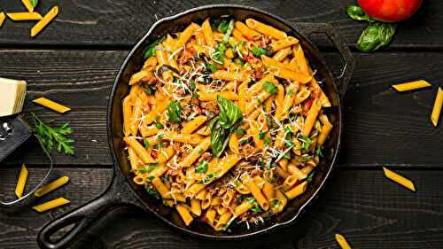 20 Easy Pasta Recipes For Quick Weekend Dinners