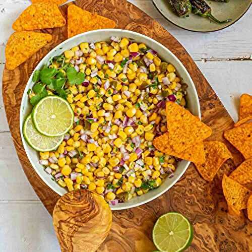 Copycat Chipotle Corn Salsa