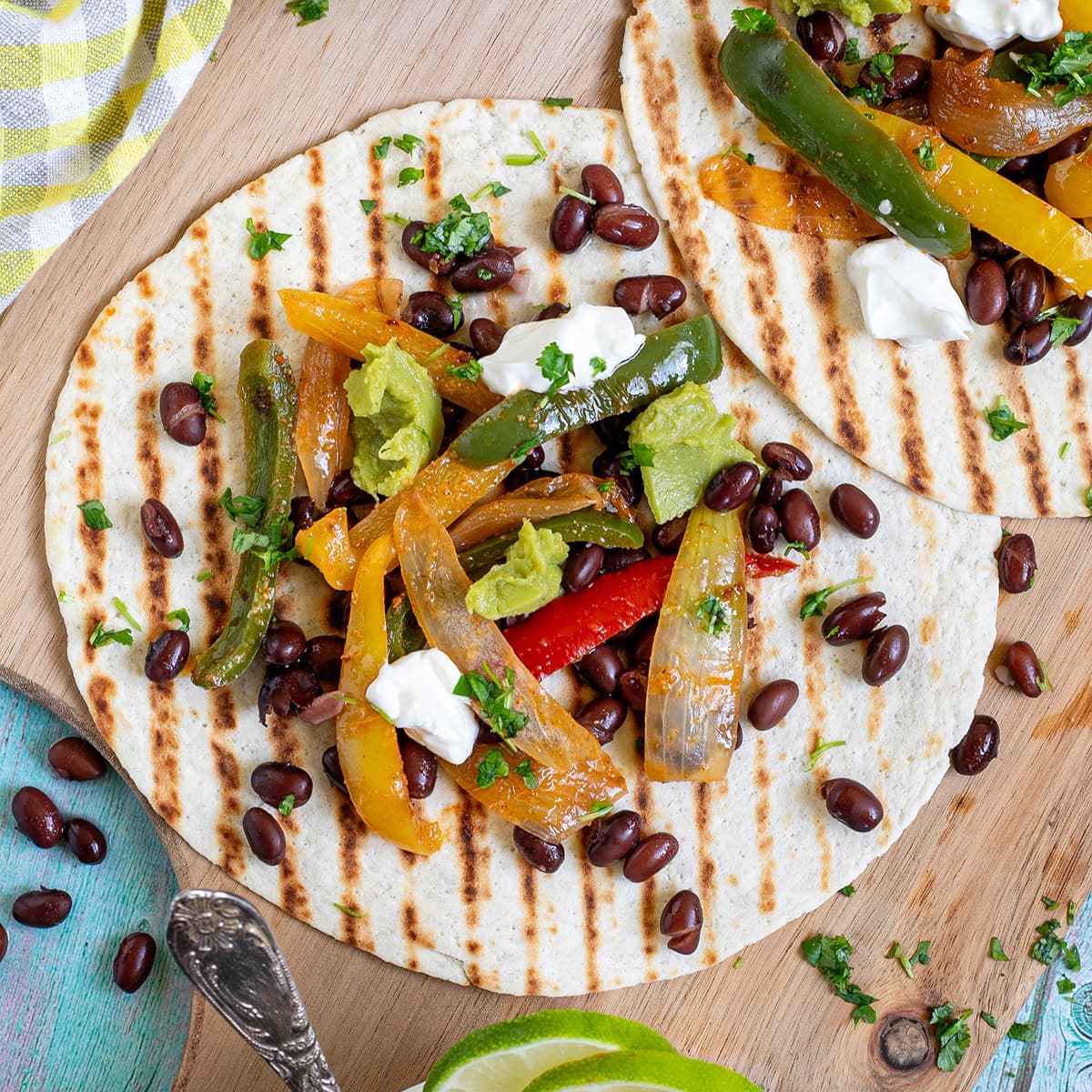 Black Bean Fajitas