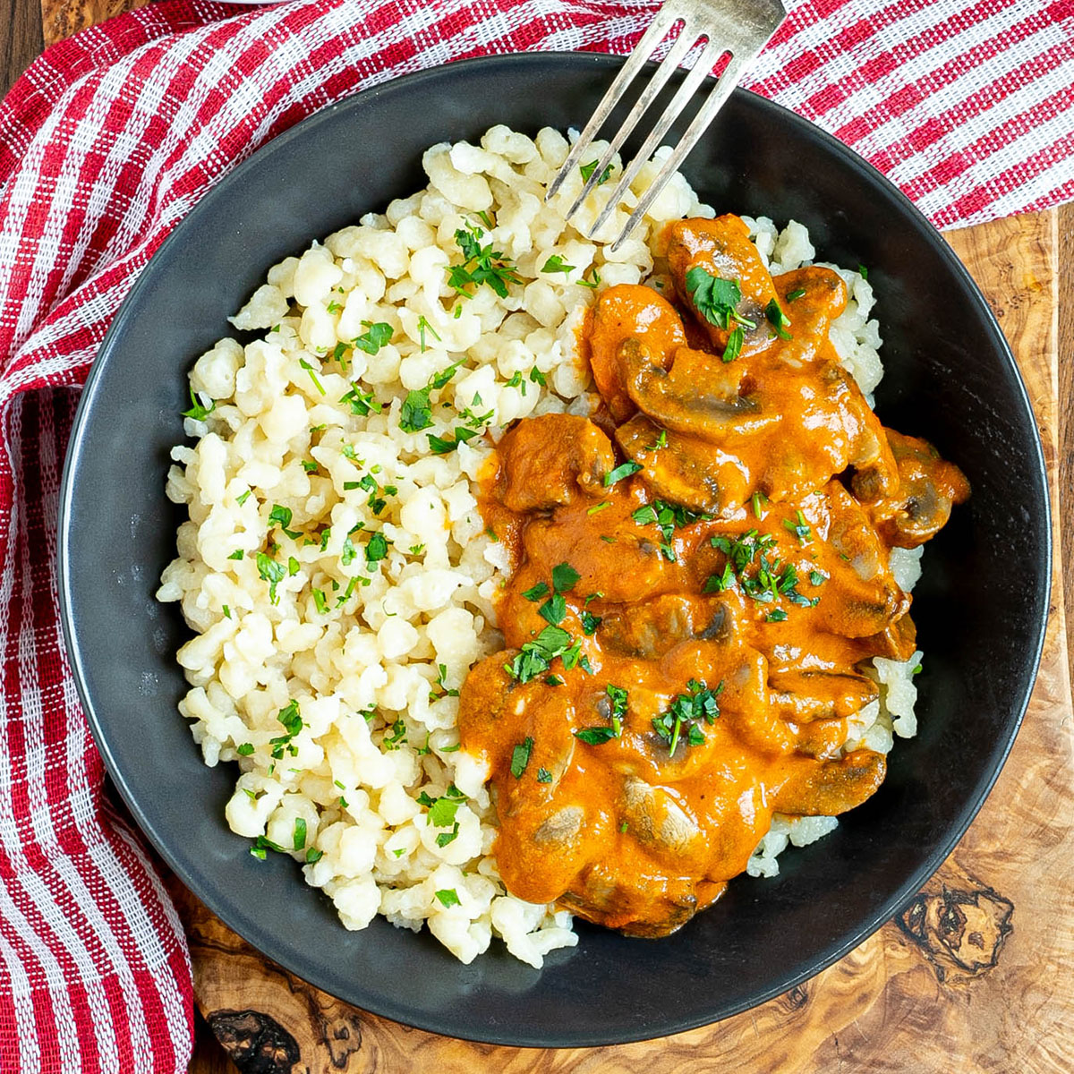 Authentic Hungarian Mushroom Stew