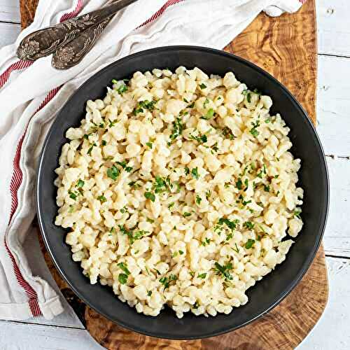 Hungarian Dumplings (Nokedli)