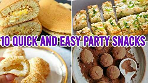 10 Quick and Easy Party Snacks | Malaysian Local Snacks Included
