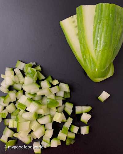 Cucumber Raita {Indian Yogurt Dip} Recipe