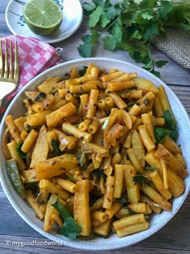 Easy One-Pot Curry Pasta Recipe [with video]