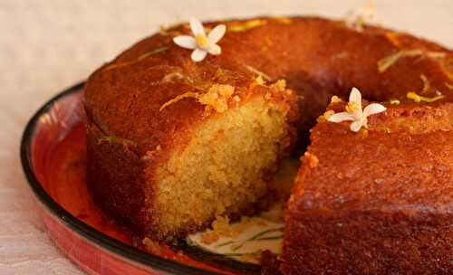 Orange Cake For A Dreary Winter's Day -