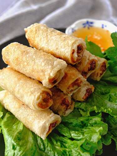 Authentic Vietnamese fried spring rolls recipe – Chả Giò - Nourish by Lu