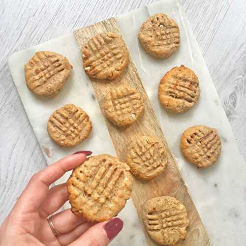 5 Ingredient Peanut Butter Cookies