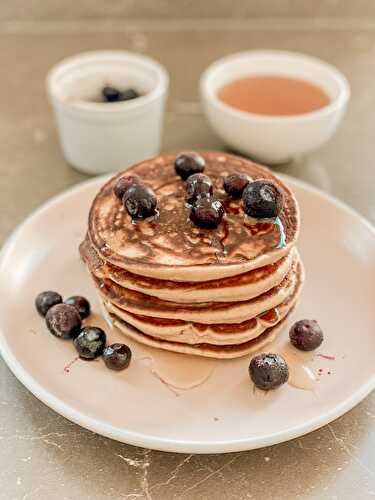 Fluffy Protein Pancakes - Vegan + Gluten Free