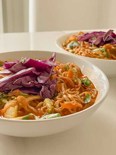 Coconut Curry Noodle Bowls