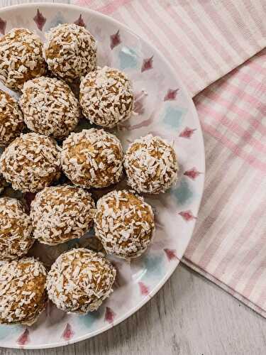 Four Ingredient Protein Peanut Butter Energy Balls - Nourish Your Glow