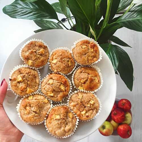 Healthy Apple Cinnamon Muffins - Nourish Your Glow