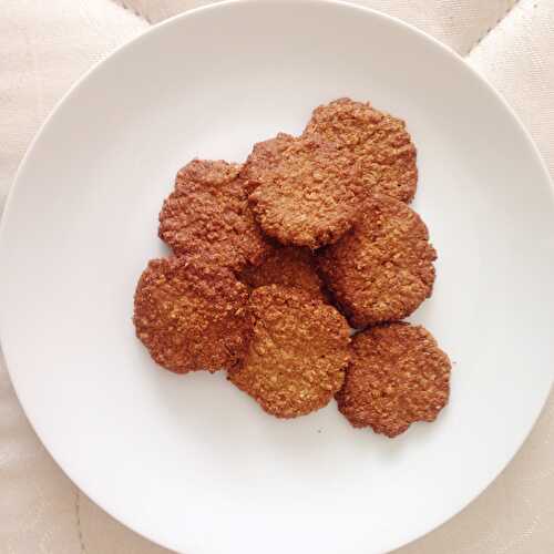Healthy Ginger Vegan Biscuit Recipe - Nourish Your Glow