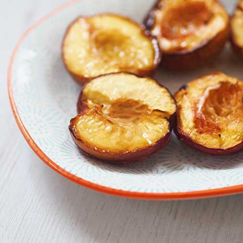 Healthy Roasted Nectarines - Nourish Your Glow