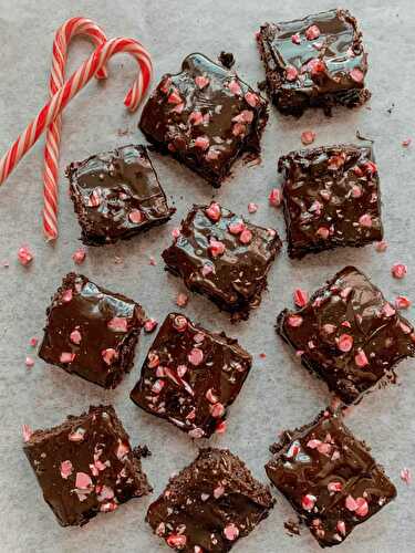 Mint Vegan Brownies - Nourish Your Glow