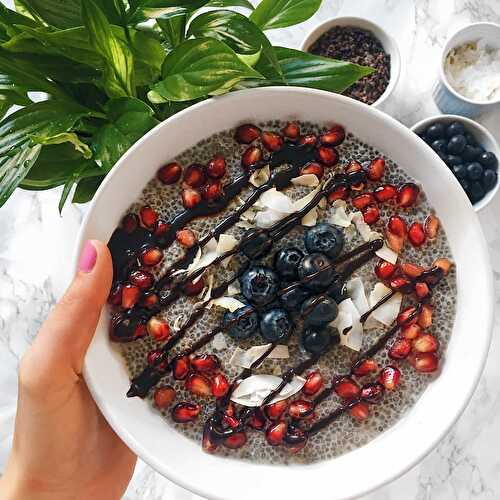 Simple Maple Chia Pudding - Nourish Your Glow