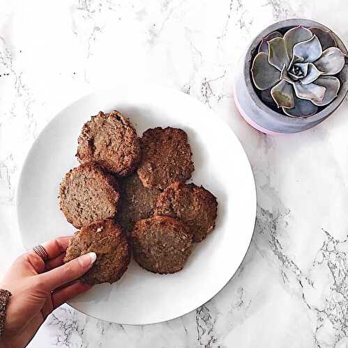 Super food Coconut Vegan Biscuits - Nourish Your Glow