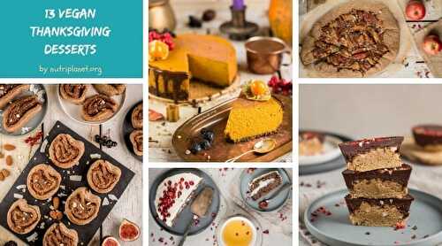 13 Vegan Thanksgiving Desserts