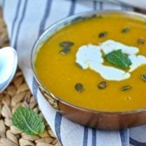 Butternut Squash-Lentil Soup