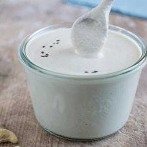 Cashew Sour Cream [Oil-Free, Dairy-Free]