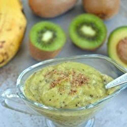 Creamy Kiwi-Avocado Smoothie Recipe