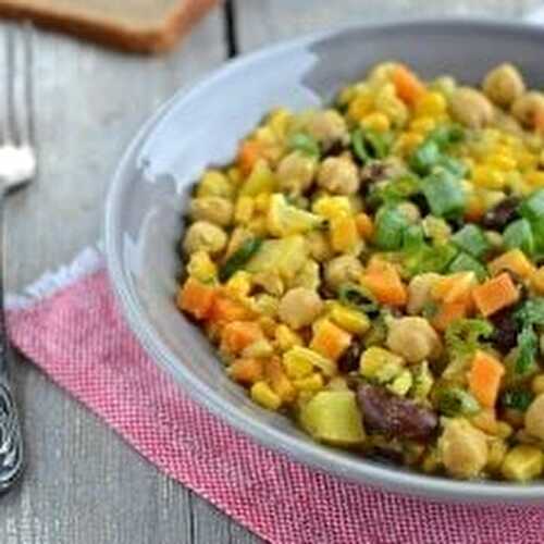 Hearty Chickpea-Red Bean Stew Recipe