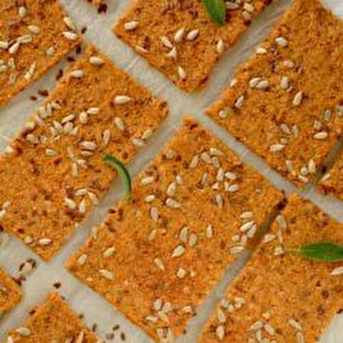 Homemade Oil-Free Buckwheat Crackers