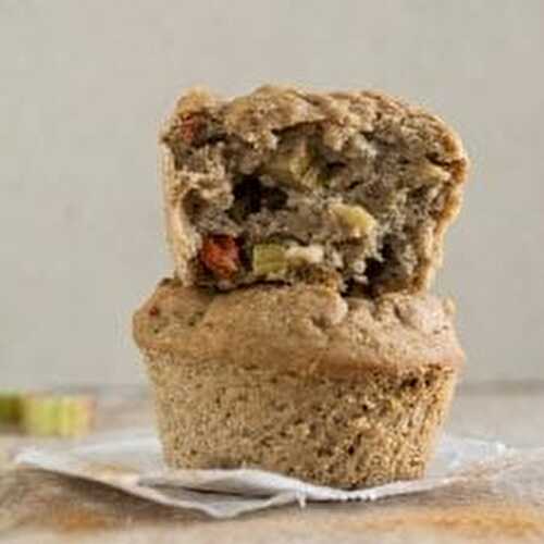 Kaneeli rabarberi muffinid 