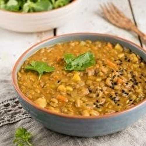 Lentil Stew with Tomatoes [Gluten-Free]