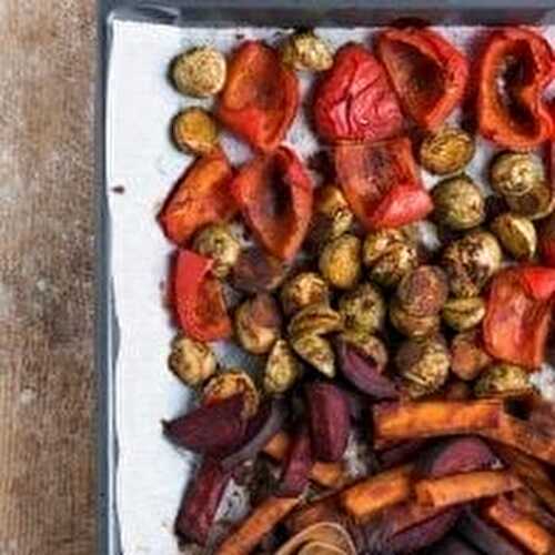 Miso Roasted Vegetables [Oil-Free]