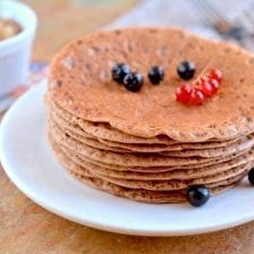 Oat Bran-Buckwheat Pancakes